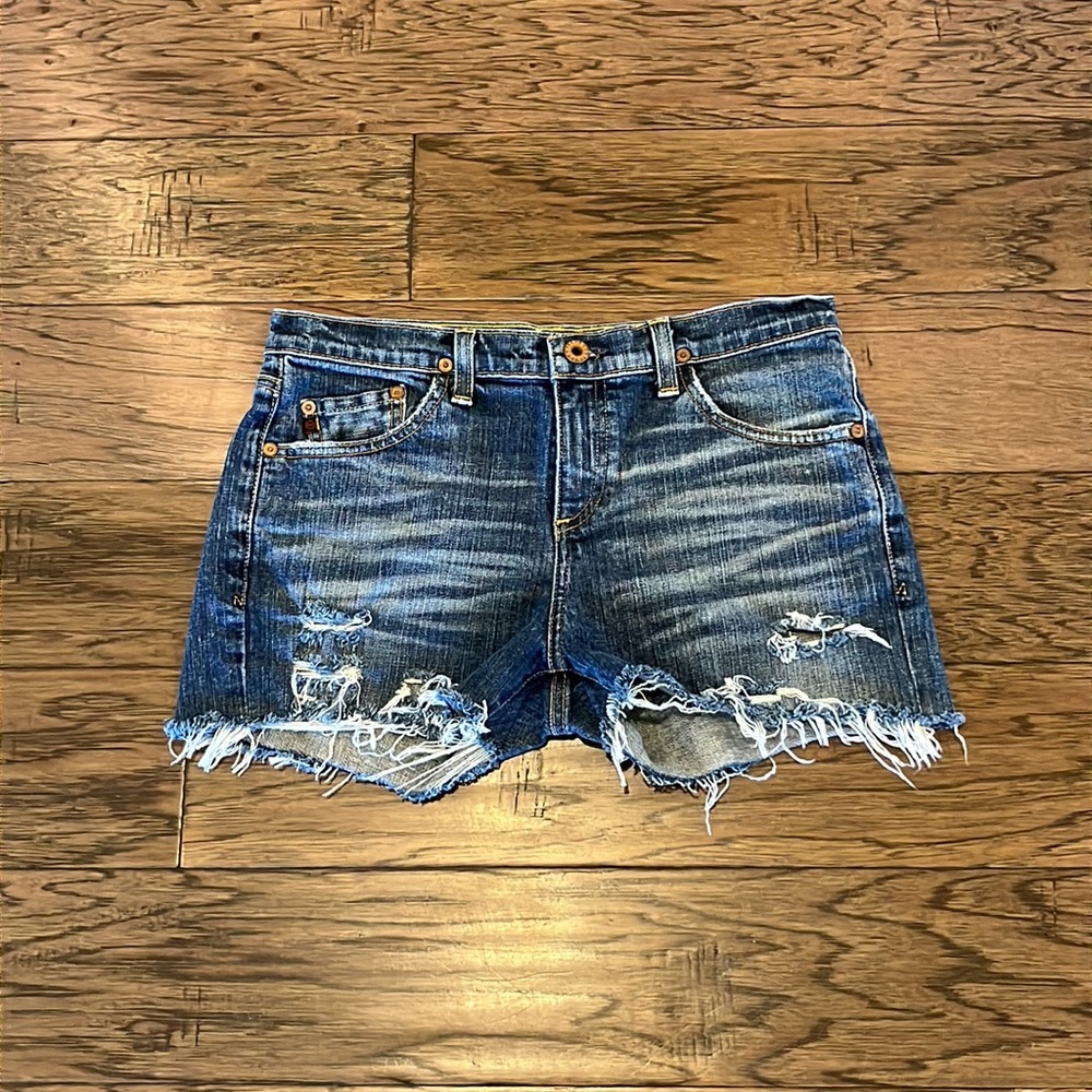 Ag Adriano Goldschmied 3” Inseam Mid Rise Shorts Size 27